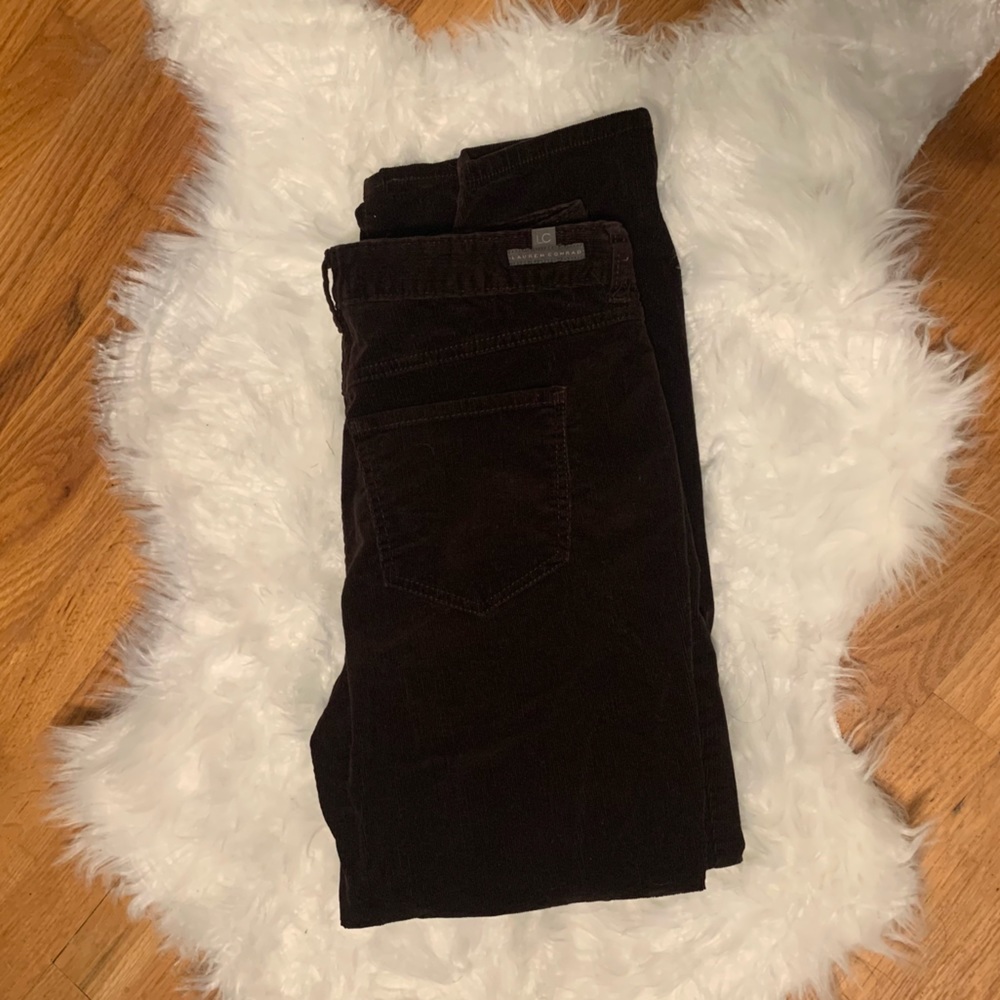 Lauren Conrad Corduroys, cocoa brown- size 10. Gently used